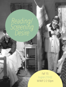 Reading/Screening Desire (Fall 2015)